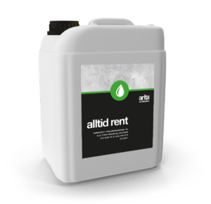 Vanntynnbart rengjøringsmiddel til alle vaskbare overflater, innvendig og utvendig