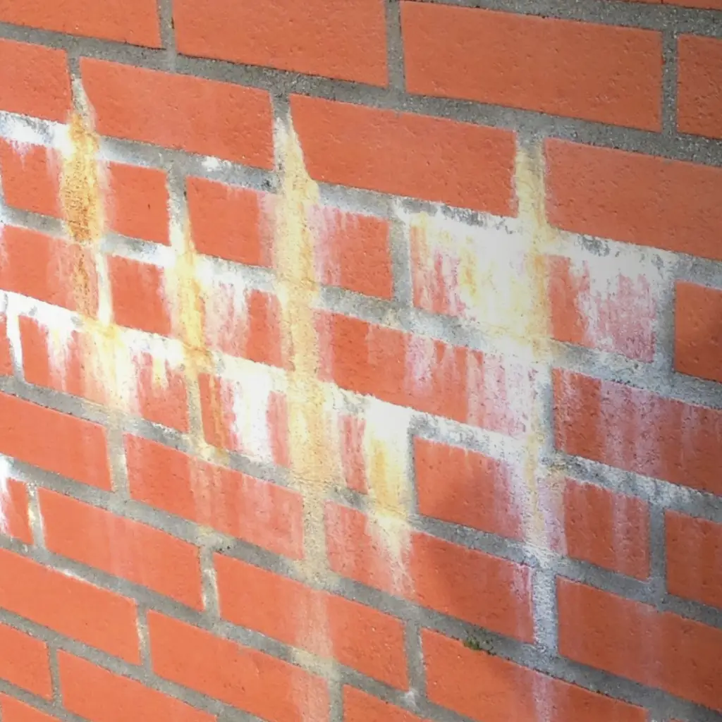 Rengjøring, rens og impregnering av teglstein og teglsteinspipe