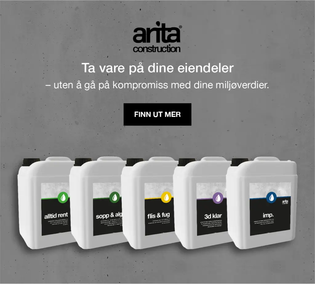 Arita Construction: rengjøring, rens og impregnering av alle flater